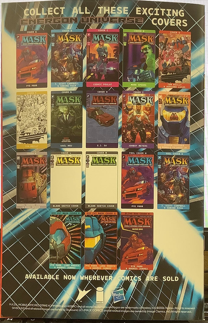 Mask (2026) #1 Cover I (1:100) Jonboy Meyers Foil Variant