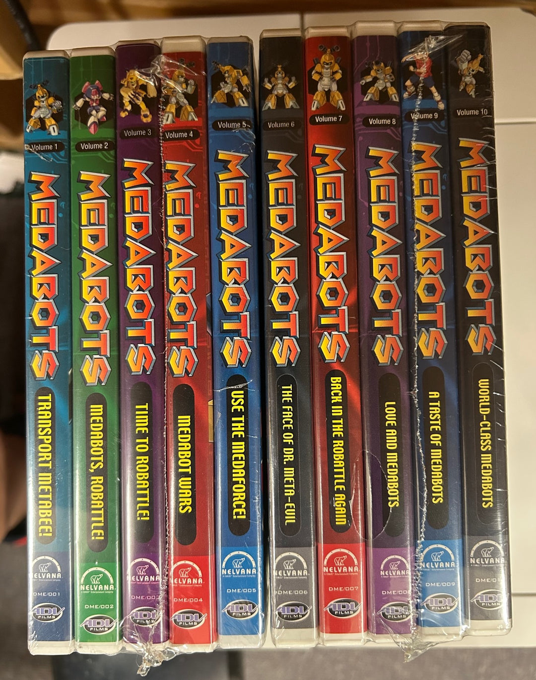 Medabots Vol 1-10 (DVD) ~Previously Viewed~