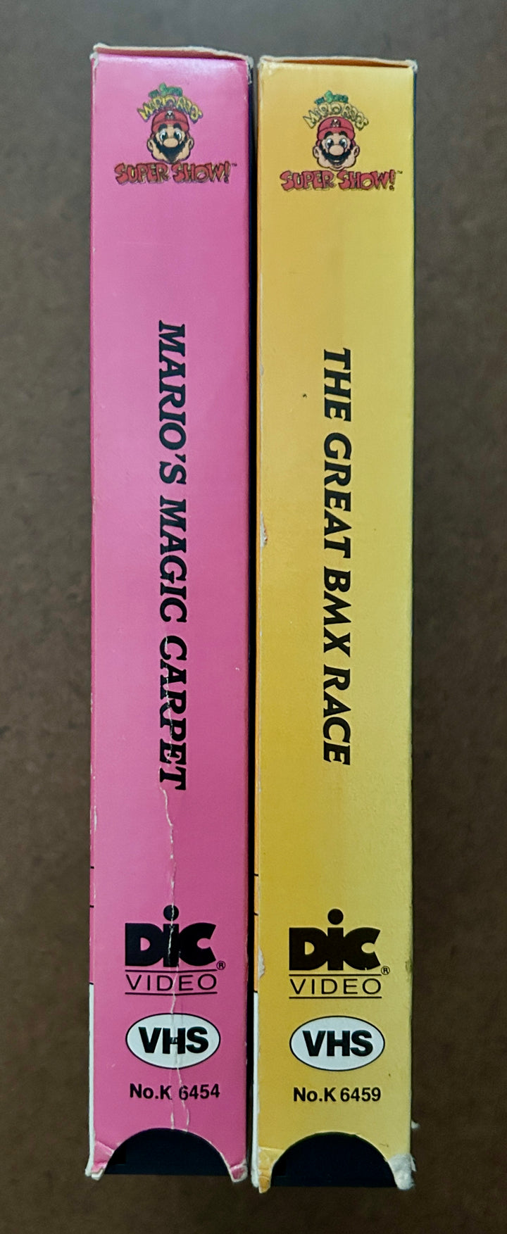Super Mario Bros. Sper Show! Great BMX Race/Mario's Magic Carpet (VHS) <CONSIGNMENT>