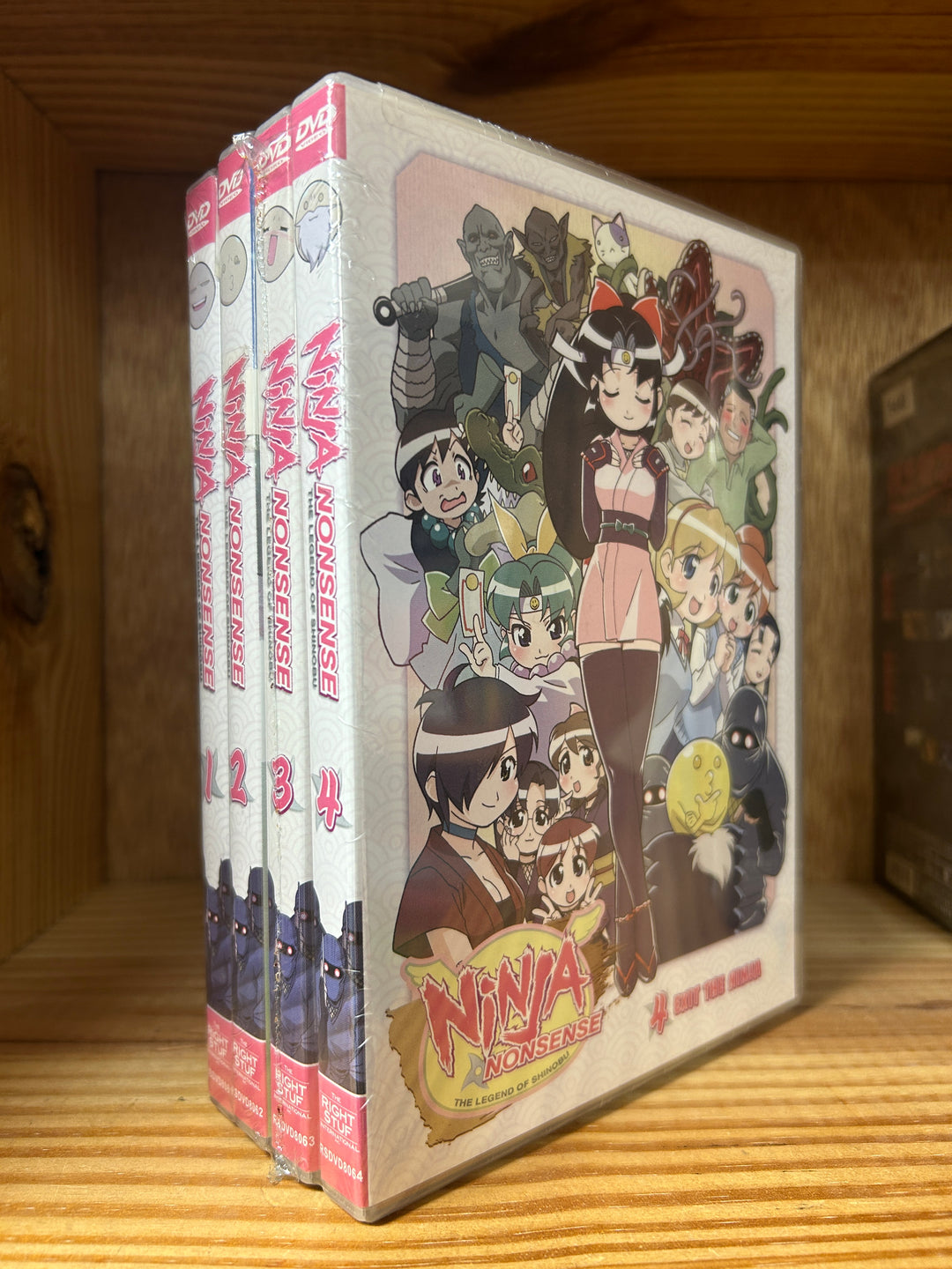 Ninja Nonsense Vol. 1-4 (DVD) ~Previously Viewed~