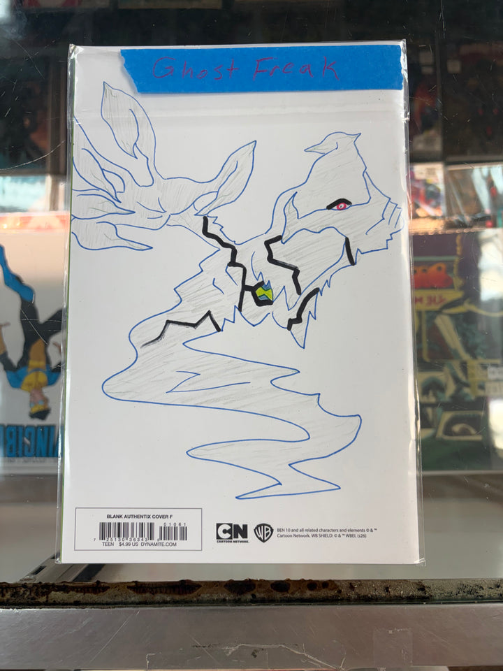 Ben 10 (2026) #1 Cover F Blank (Jack Chatlen Sketch) Authentix Variant <JackChatlen>