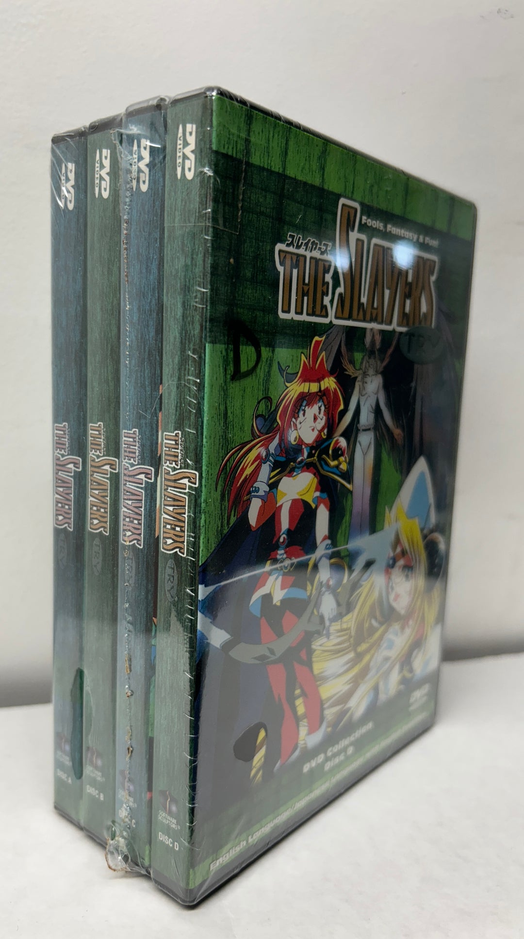 Slayers Try Vol. 1-4 (DVD) ~Previously Viewed~