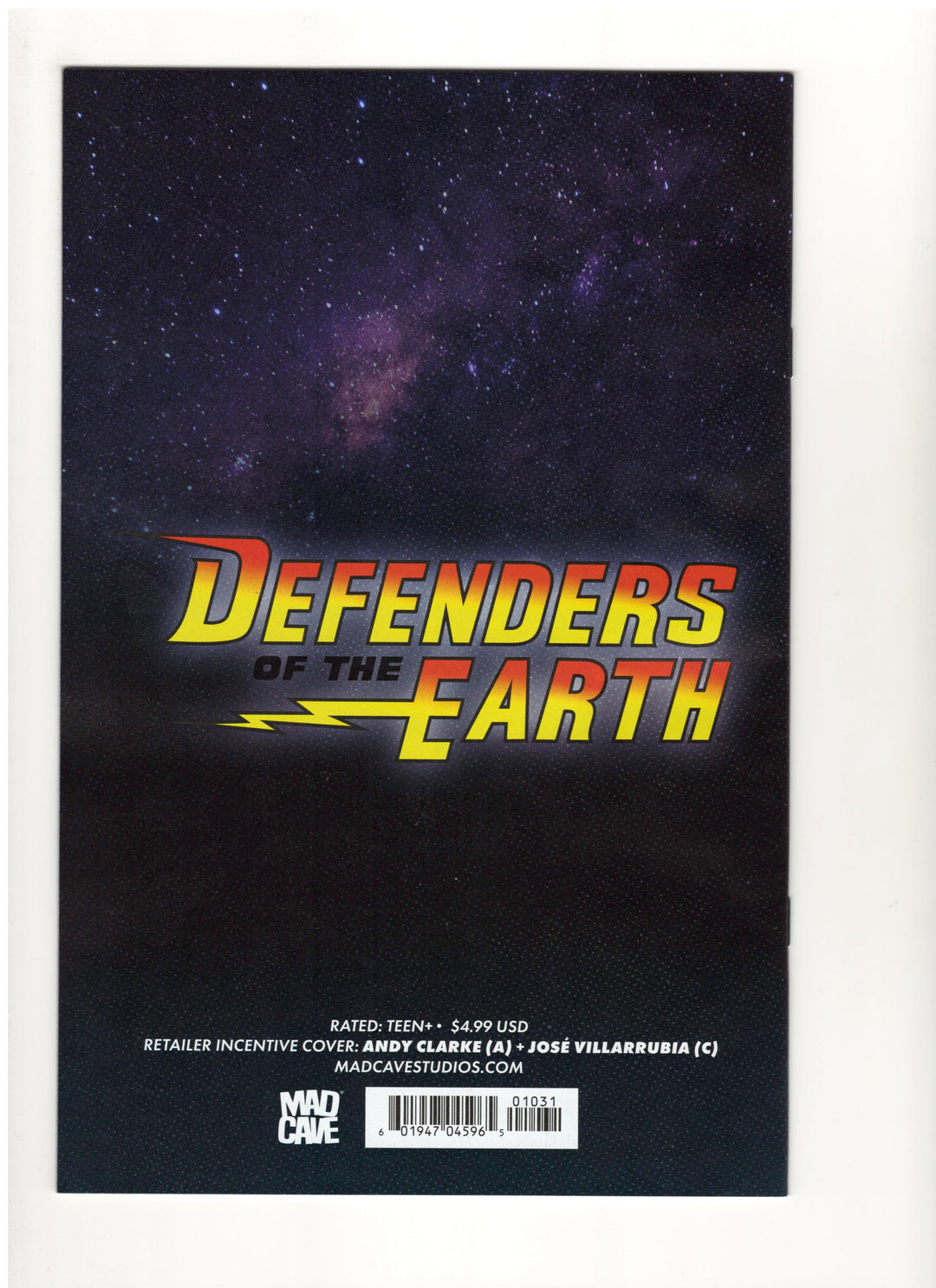 Defenders Of The Earth #1 (Of 8) Cover C (1:10) Clarke Variant Edition