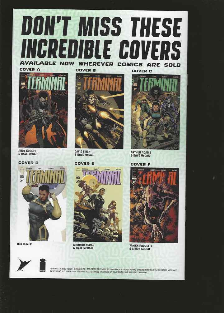 Terminal #2 Cover F (1:100) Yanick Paquette & Simon Gough Variant (Mature)