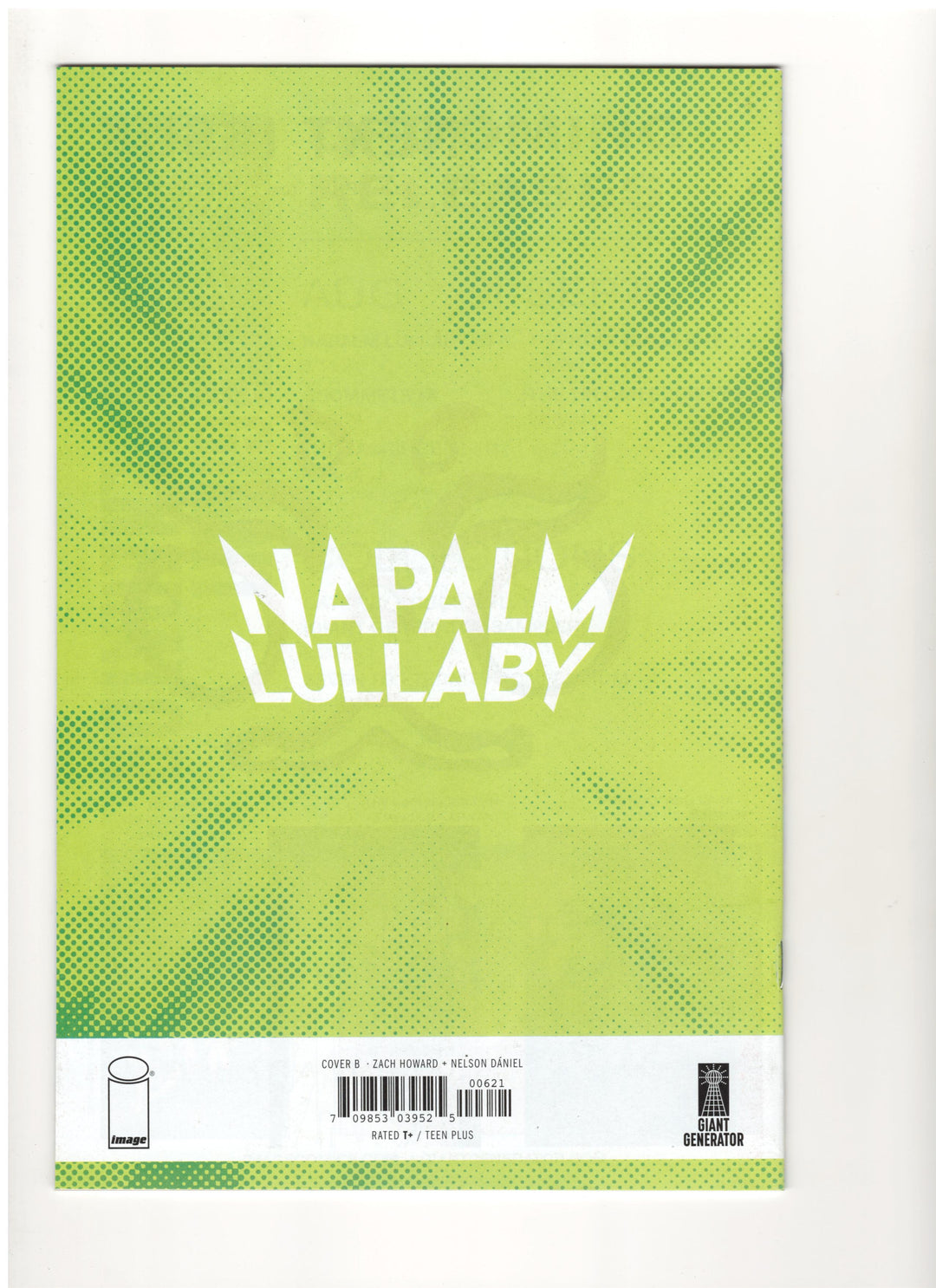 Napalm Lullaby #6 Cover B (1:10) Zach Howard Variant