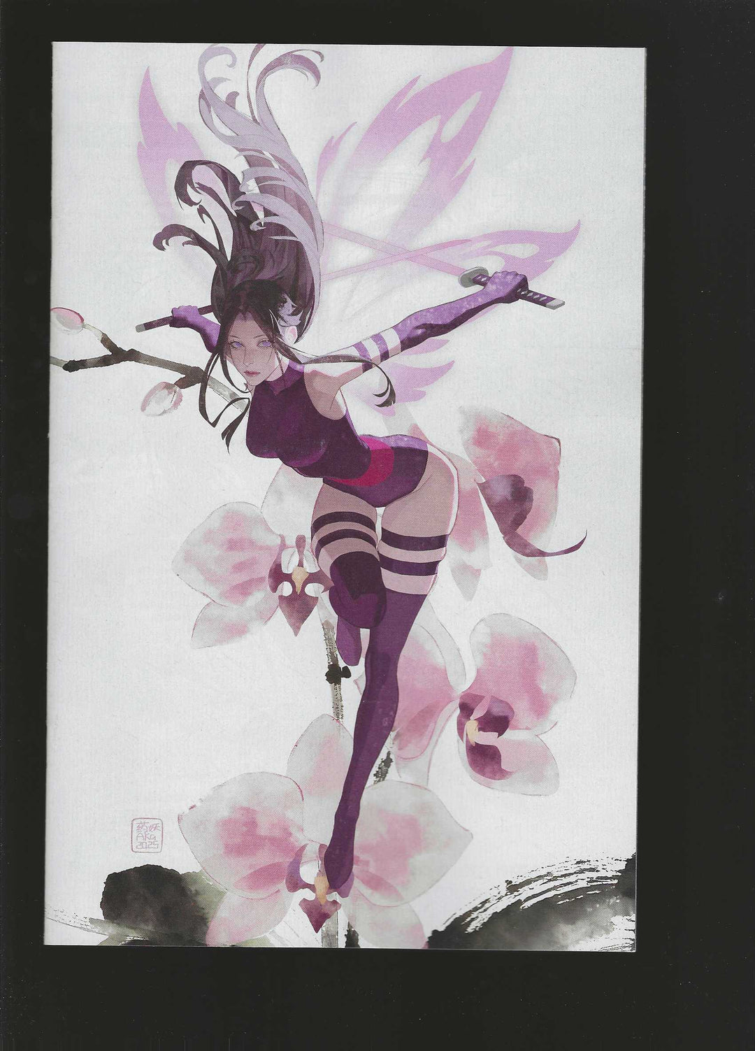 Psylocke Ninja #3 Variant (1:50) Aka Psylocke Full Art Virgin Edition