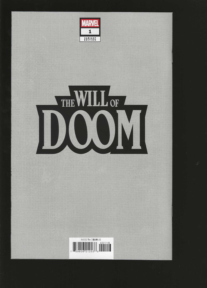 Will Of Doom #1 Variant (1:100) Adi Granov Full Art Virgin Edition