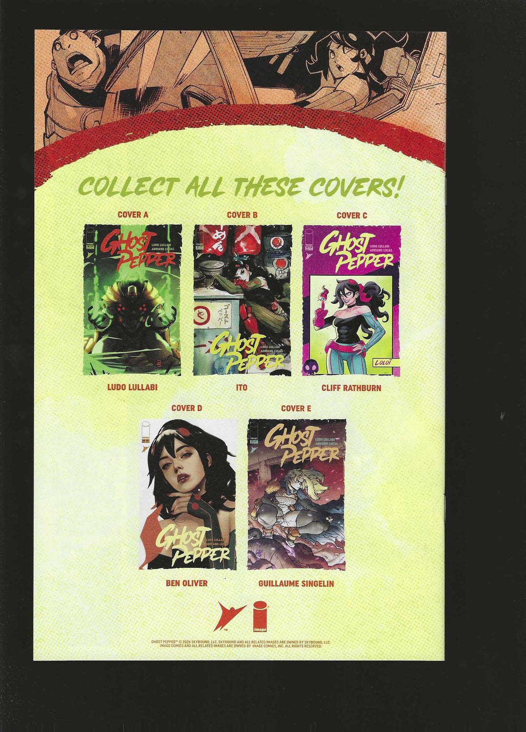 Ghost Pepper #14 Cover D (1:25) Ben Oliver Variant
