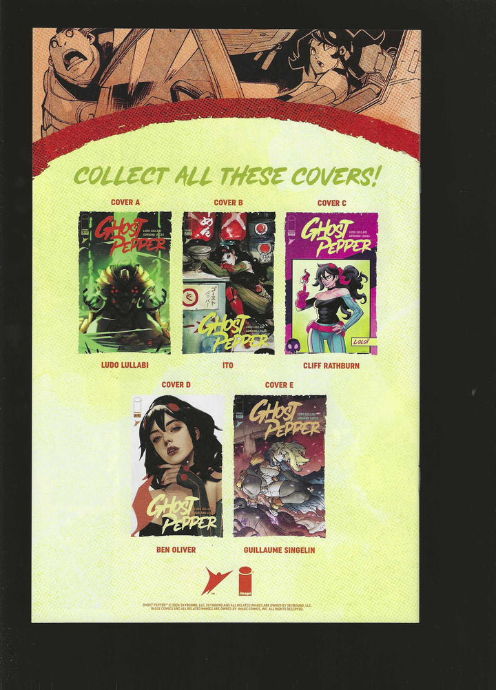 Ghost Pepper #14 Cover D (1:25) Ben Oliver Variant