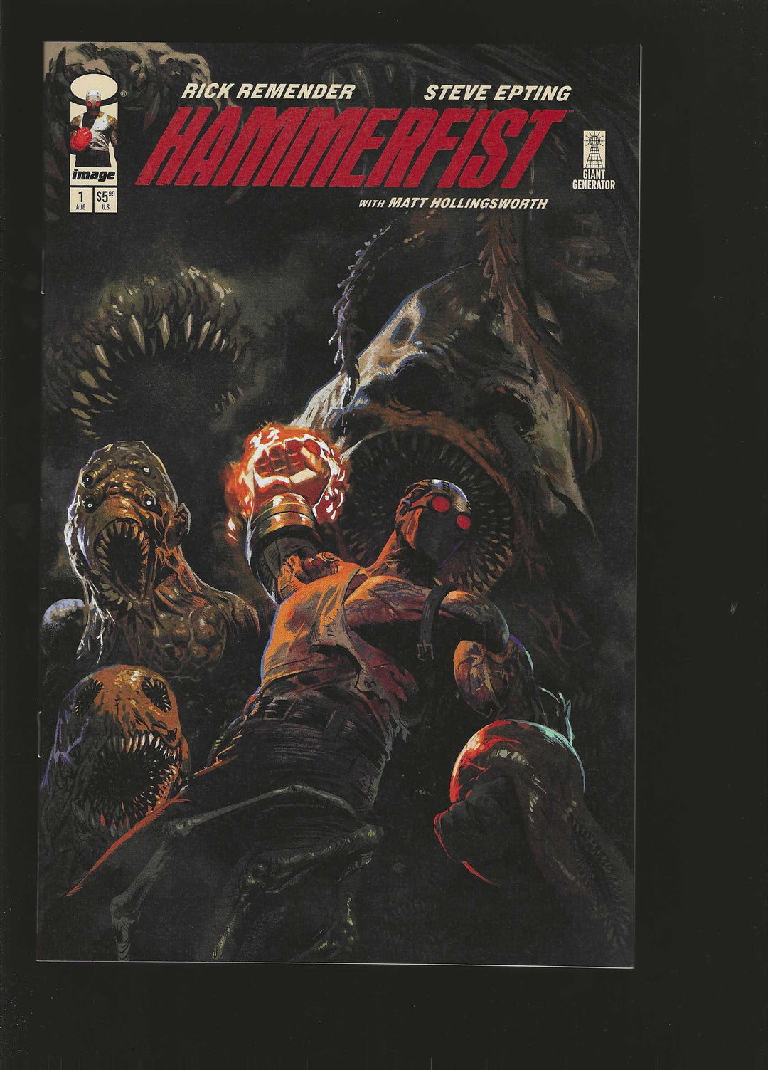 Hammerfist #1 Cover G (1:50) Daniel Acuna Variant (Mature)
