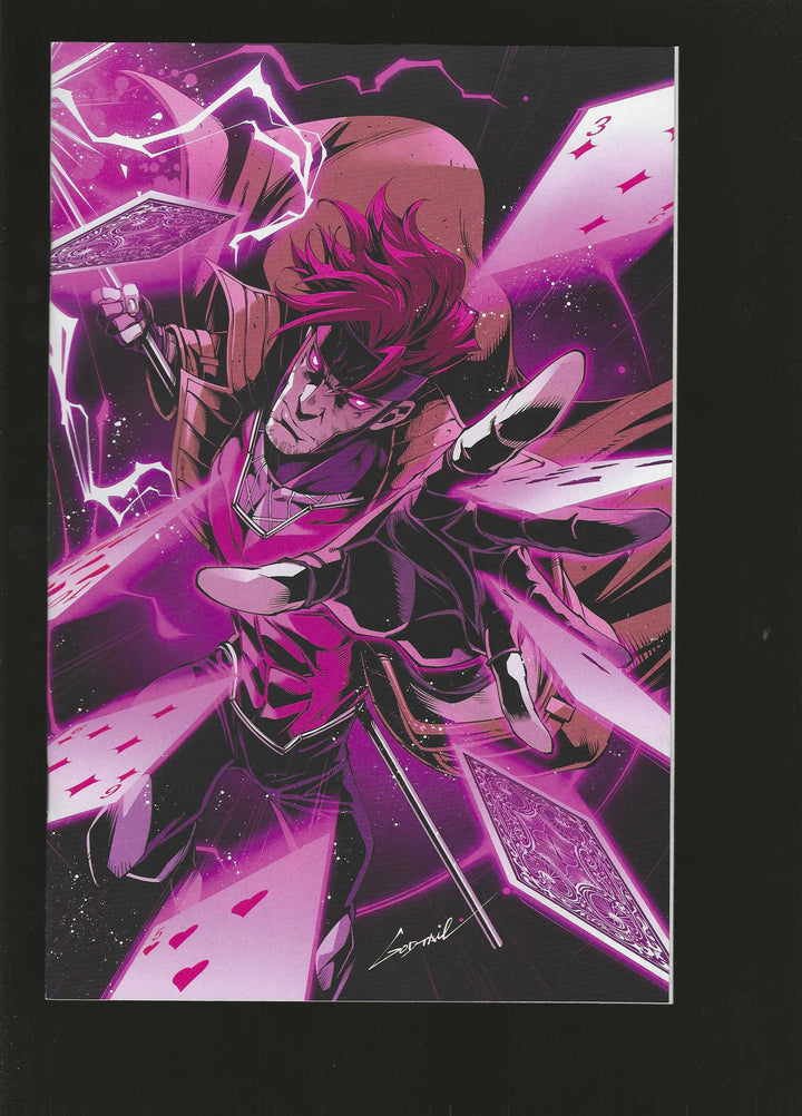 Gambit Wanted #2 (1:50) Godtail Gambit Full Art Virgin Variant