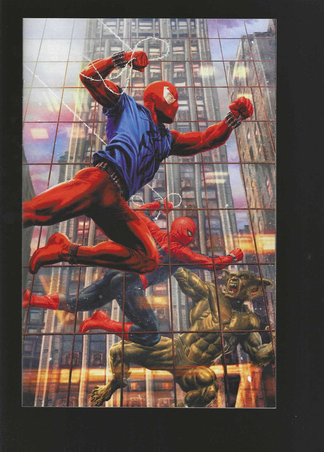 Amazing Spider-Man (2025) #25 [Death Spiral Pt. 5] Variant (1:100) Lee Bermejo Amazing Visions Full Art Virgin Edition