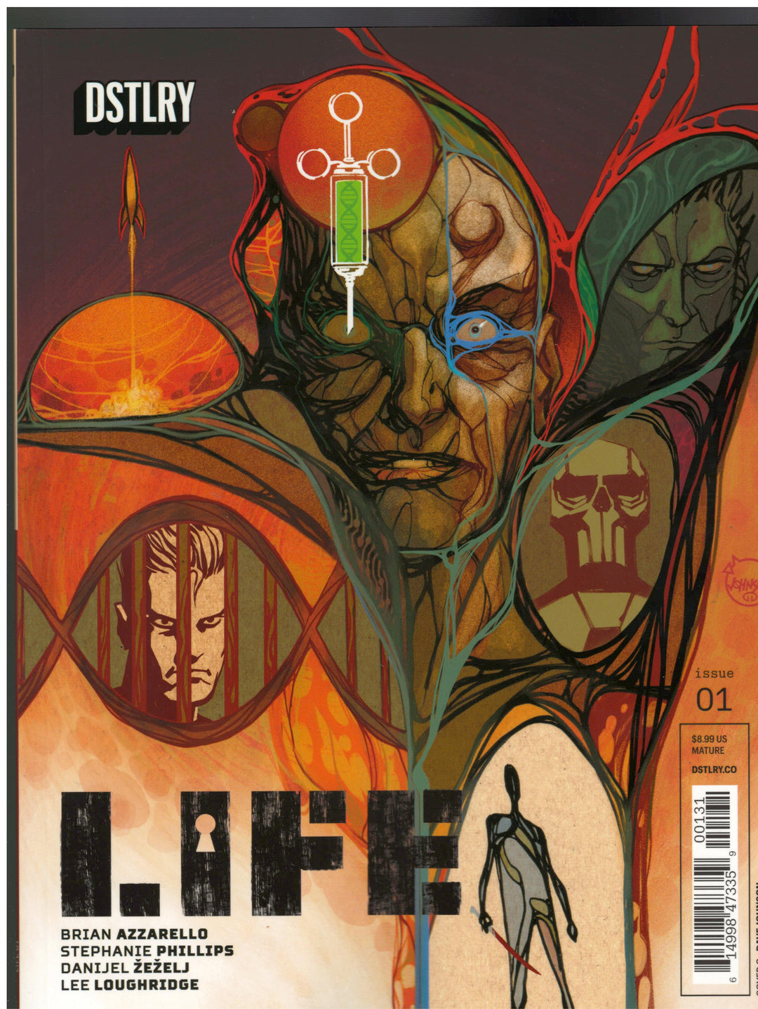 Life #1 Cover C (1:10) Johnson Variant Edition (Mature)