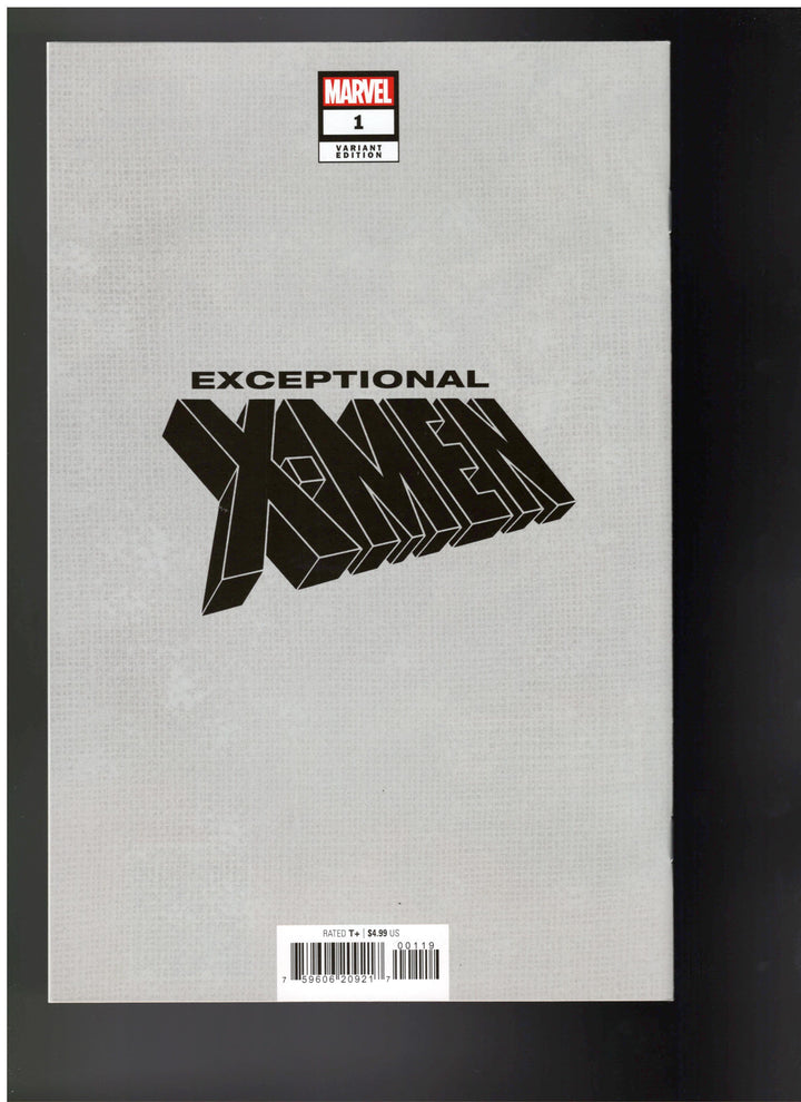 Exceptional X-Men #1 Variant (1:50) David Baldeon Bronze Virgin Edition