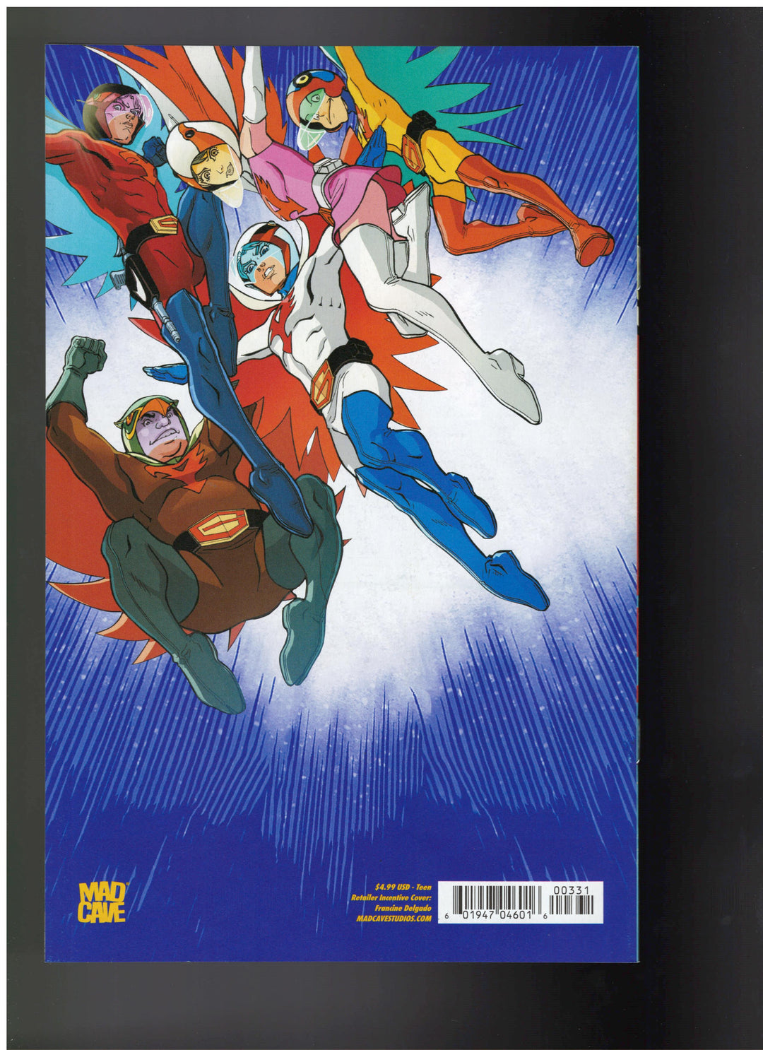 Gatchaman #3 Cover C (1:10) Francine Delgado Ken The Eagle Variant