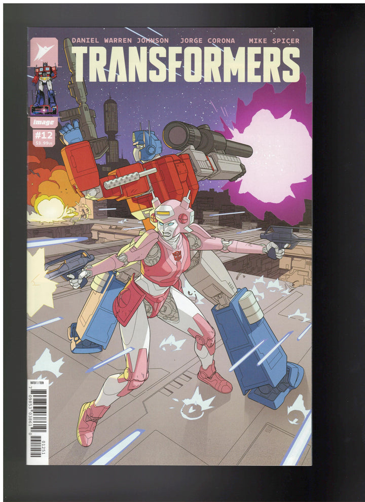 Transformers (2023) #12 Cover E (1:50) Cory Walker Variant