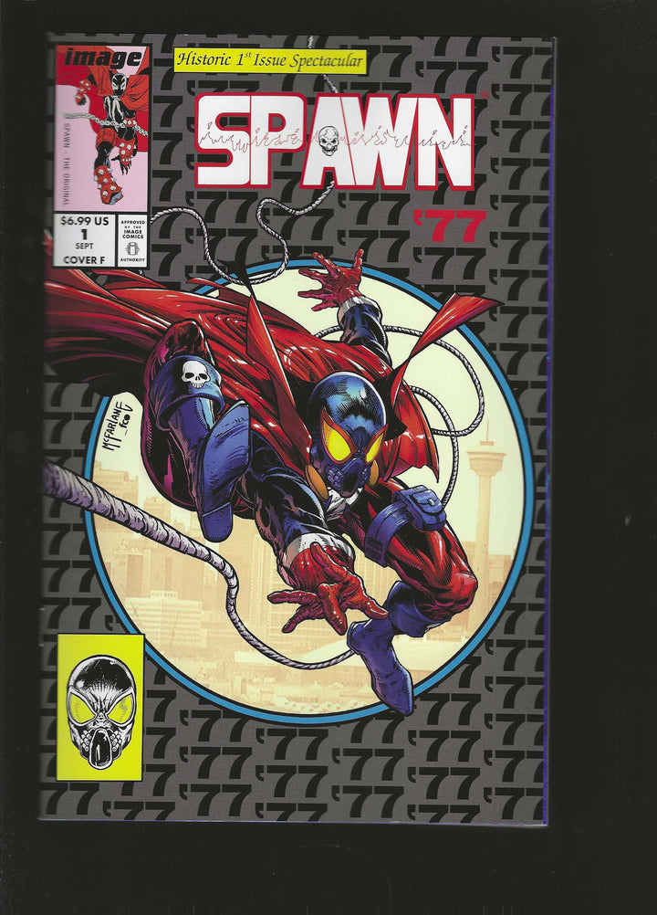 Spawn 77 #1 (Of 3) Cover F (1:25) Todd McFarlane Retro Logo Variant