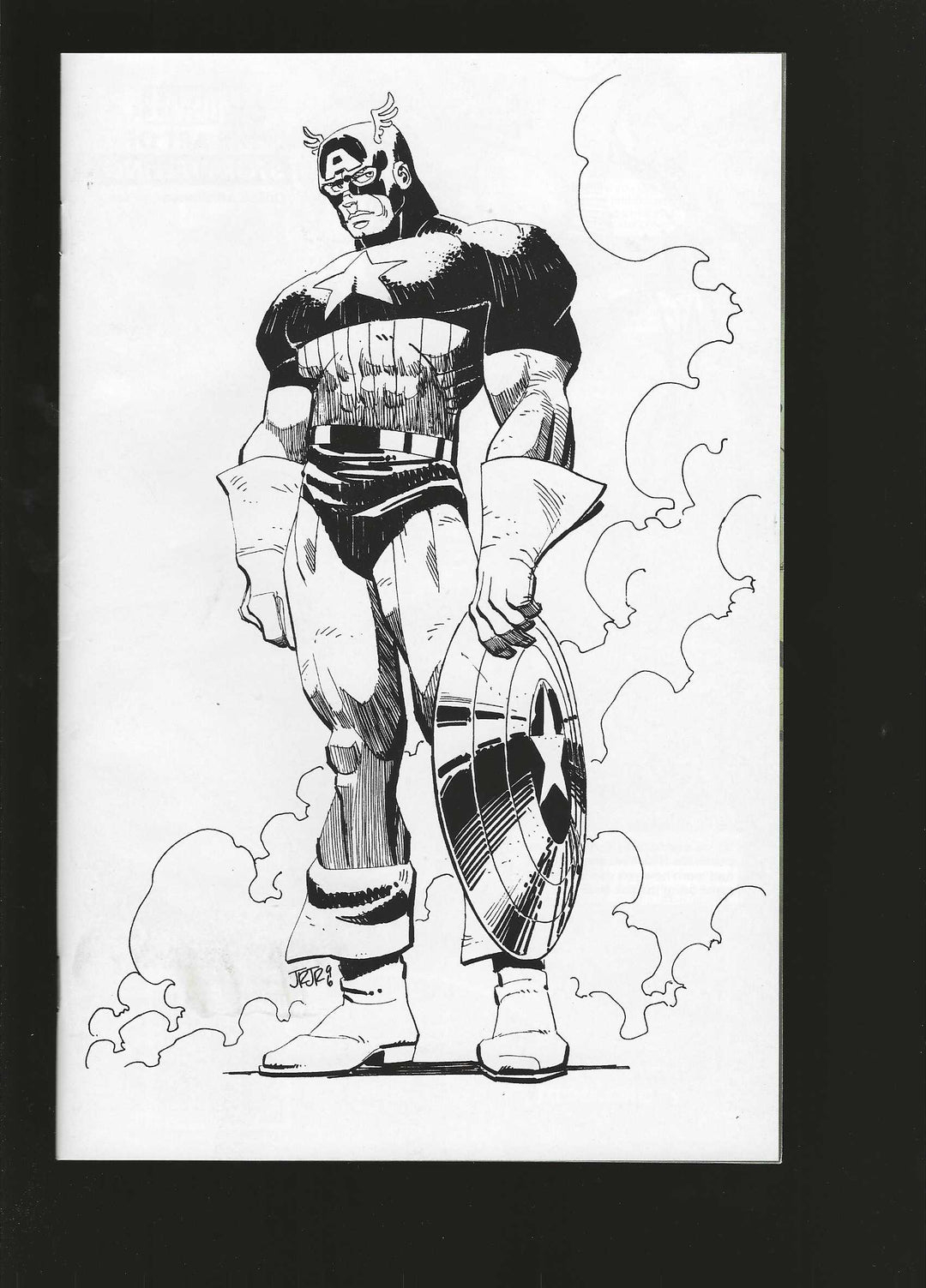 Captain America (2025) #1 Variant (2nd Print) John Romita Jr. (1:25) Virgin Inks Edition NM-