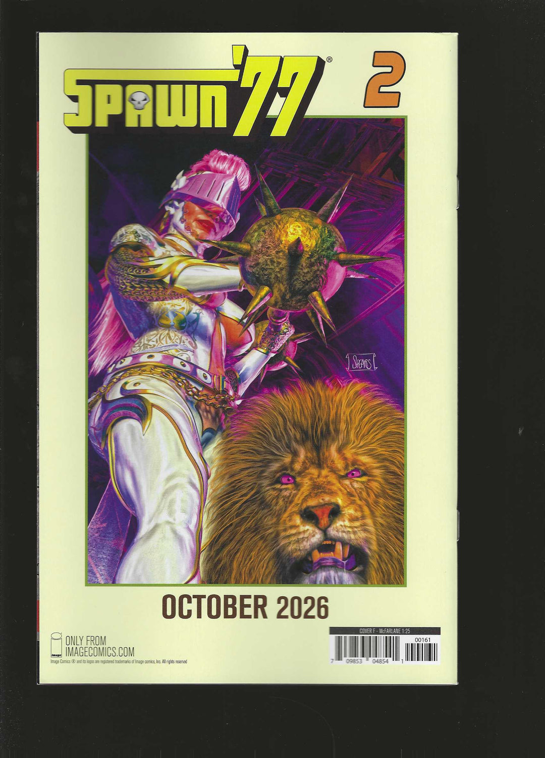 Spawn 77 #1 (Of 3) Cover F (1:25) Todd McFarlane Retro Logo Variant