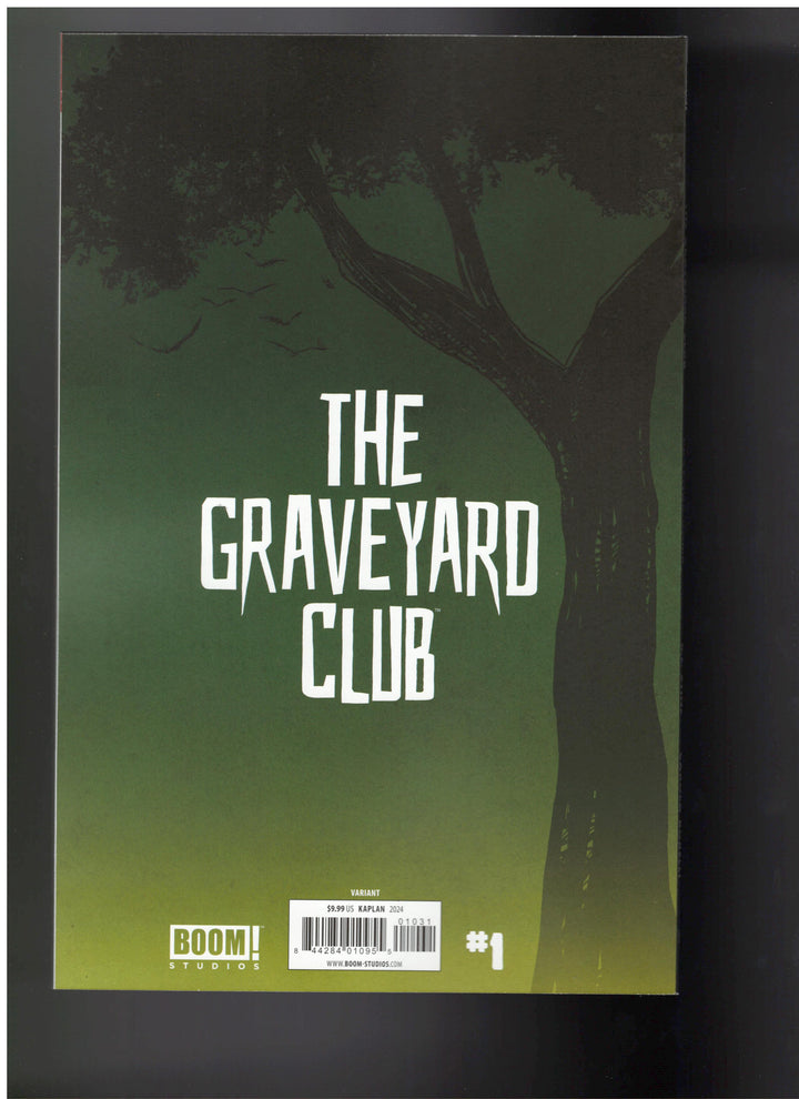 Graveyard Club #1 Cover C (1:5) Kaplan Virgin Variant Edition