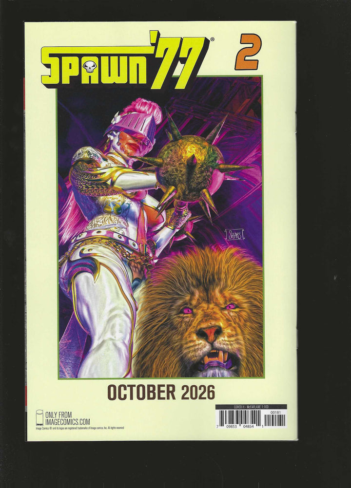 Spawn 77 #1 (Of 3) Cover H (1:100) Todd McFarlane Original 1977 Variant