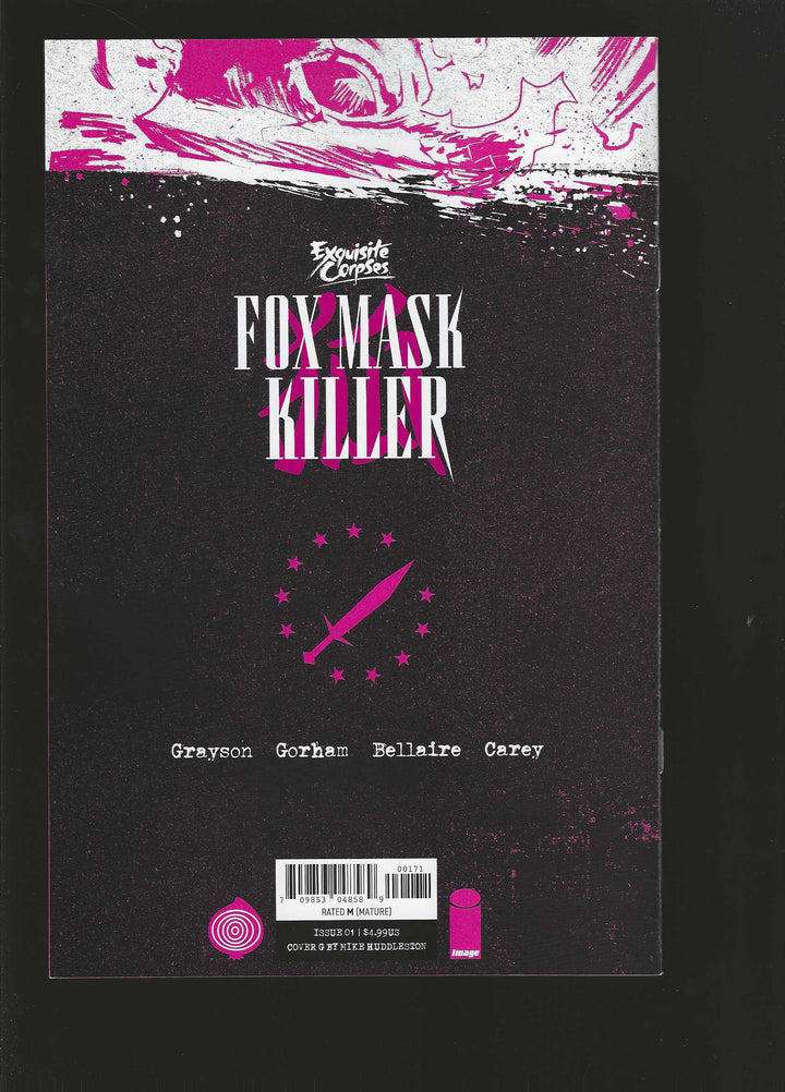 Exquisite Corpses Fox Mask Killer #1 (Of 5) Cover G 1:50 Mike Huddleston Full Art Virgin Variant (Mature)