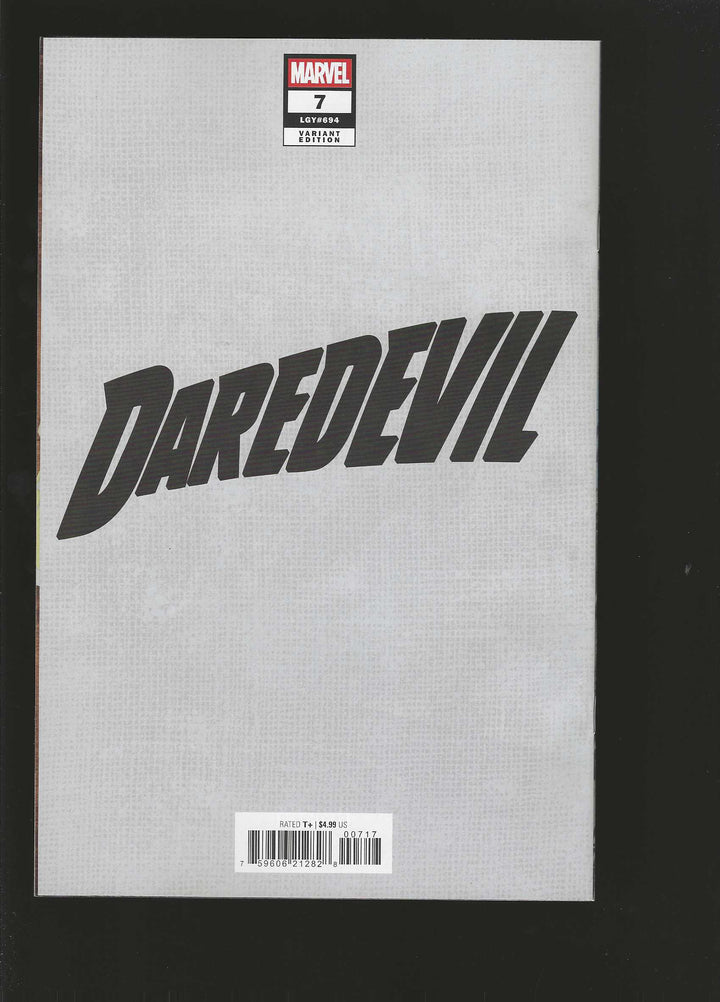 Daredevil (2026) #7 1:100 Lee Garbett Full Art Virgin Variant
