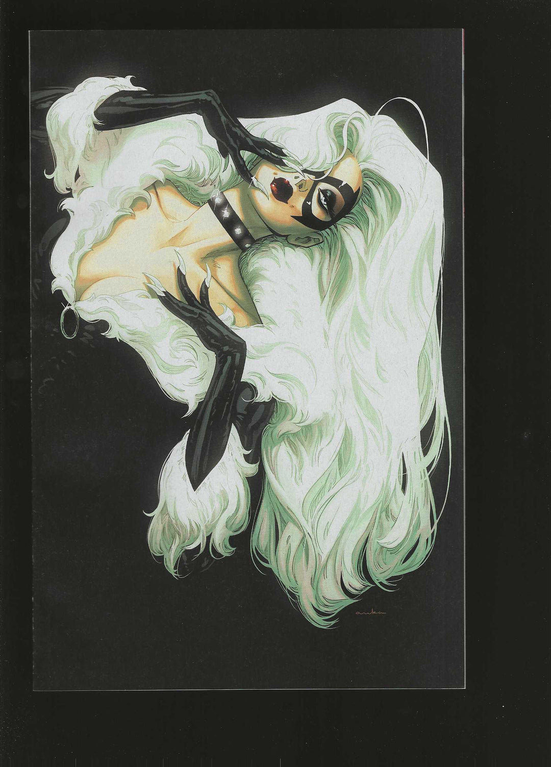 Black Cat (2025) #9 Variant (1:50) Kris Anka Black Cat Full Art Virgin Edition