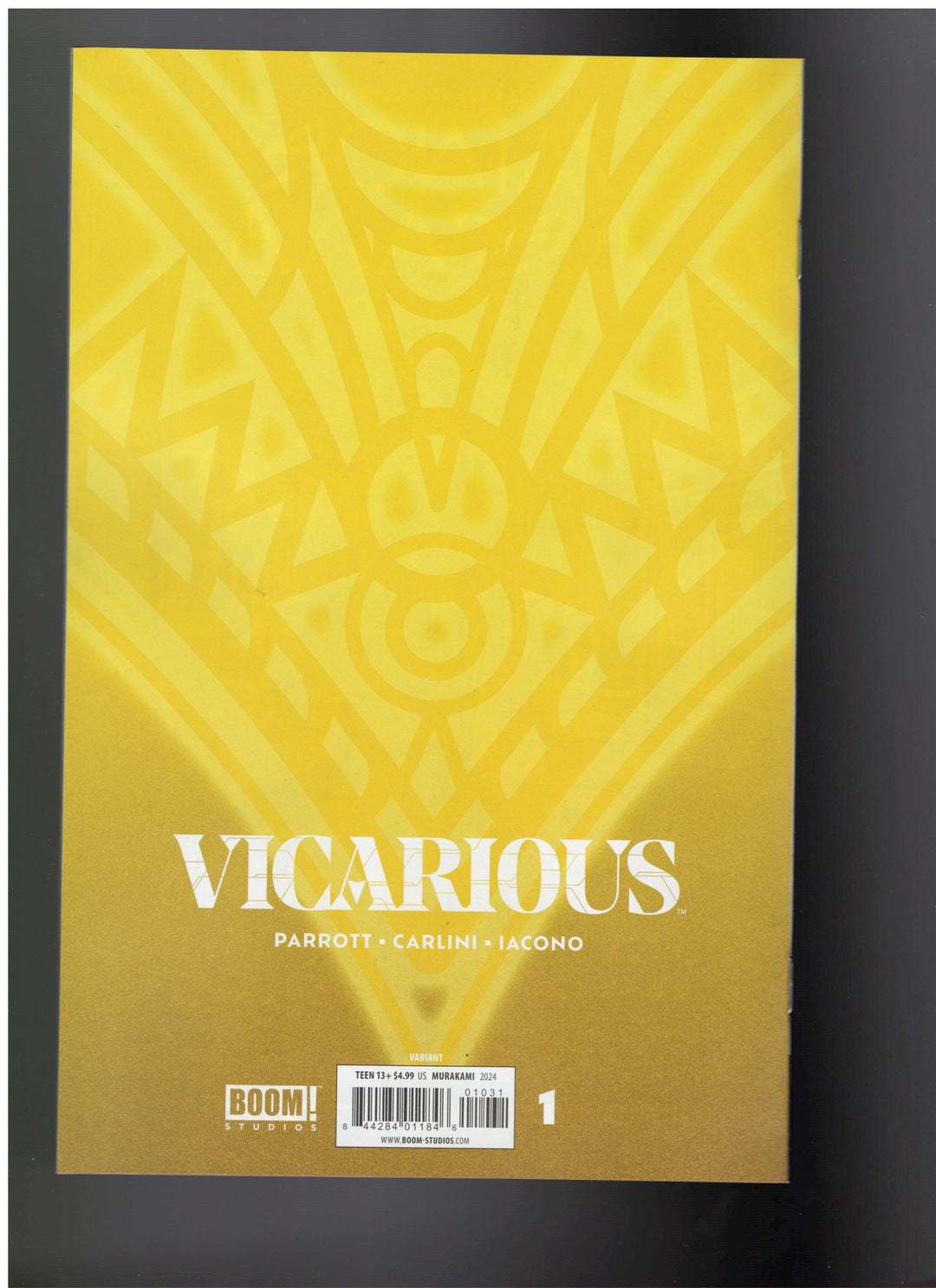 Vicarious #1 (Of 5) Cover C (1:10) Murakami Virgin Variant Edition