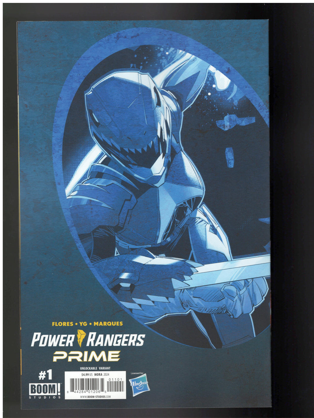 Power Rangers Prime #1 Cover L Mora Virgin Unlockable - One Per Store