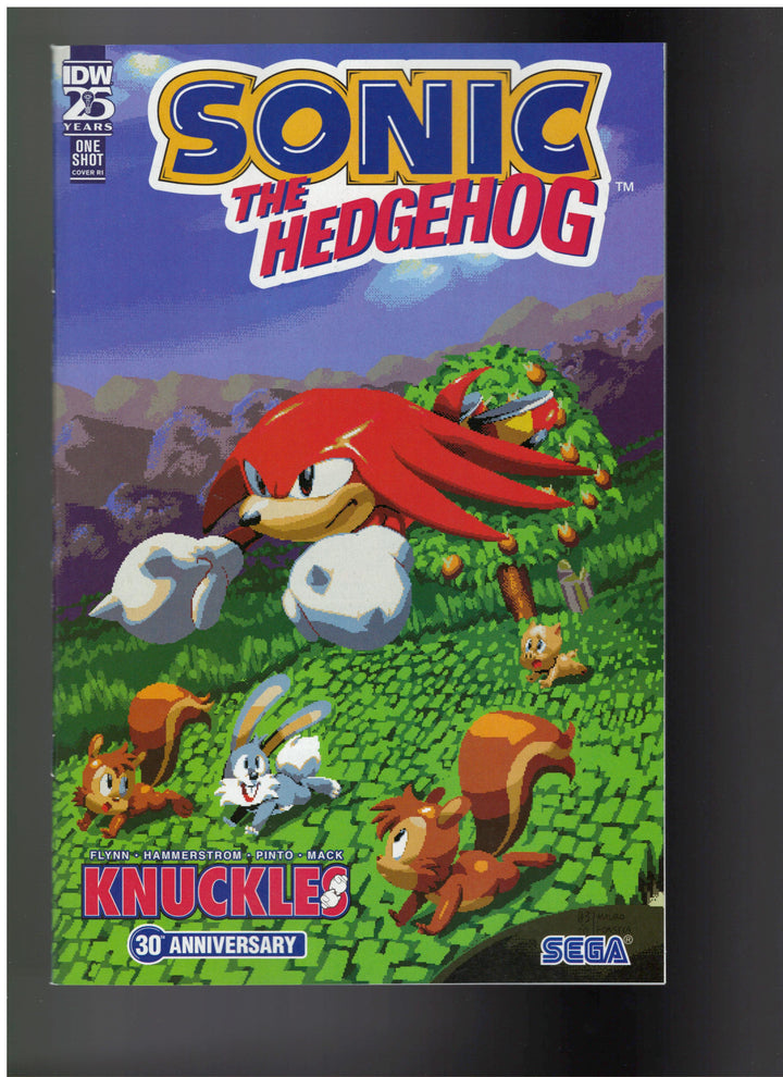 Sonic The Hedgehog Knuckles 30th Anniversary Special (One Shot) Cover C (1:10) Fonseca Variant