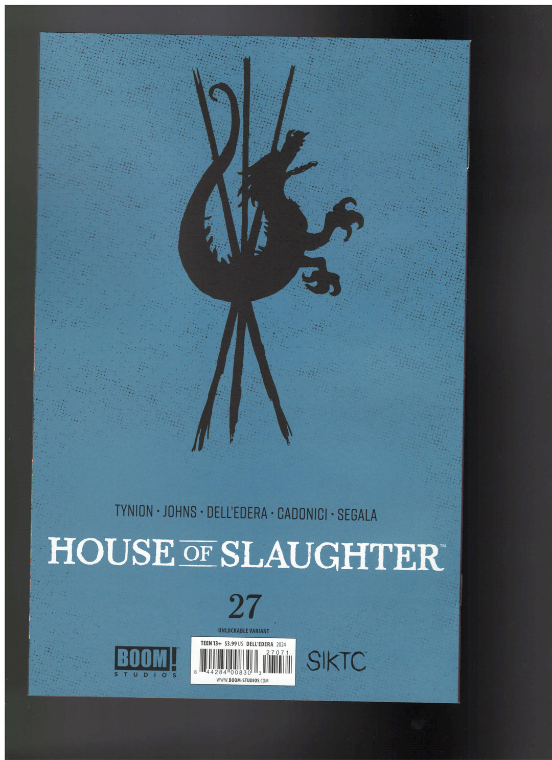 House Of Slaughter #27 Cover G Dell Edera Virgin Unlockable - One Per Store