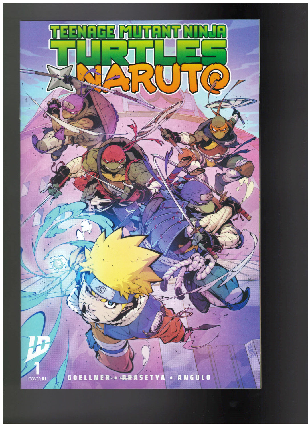 Teenage Mutant Ninja Turtles X Naruto #1 Variant (1:50) Jacinto Edition