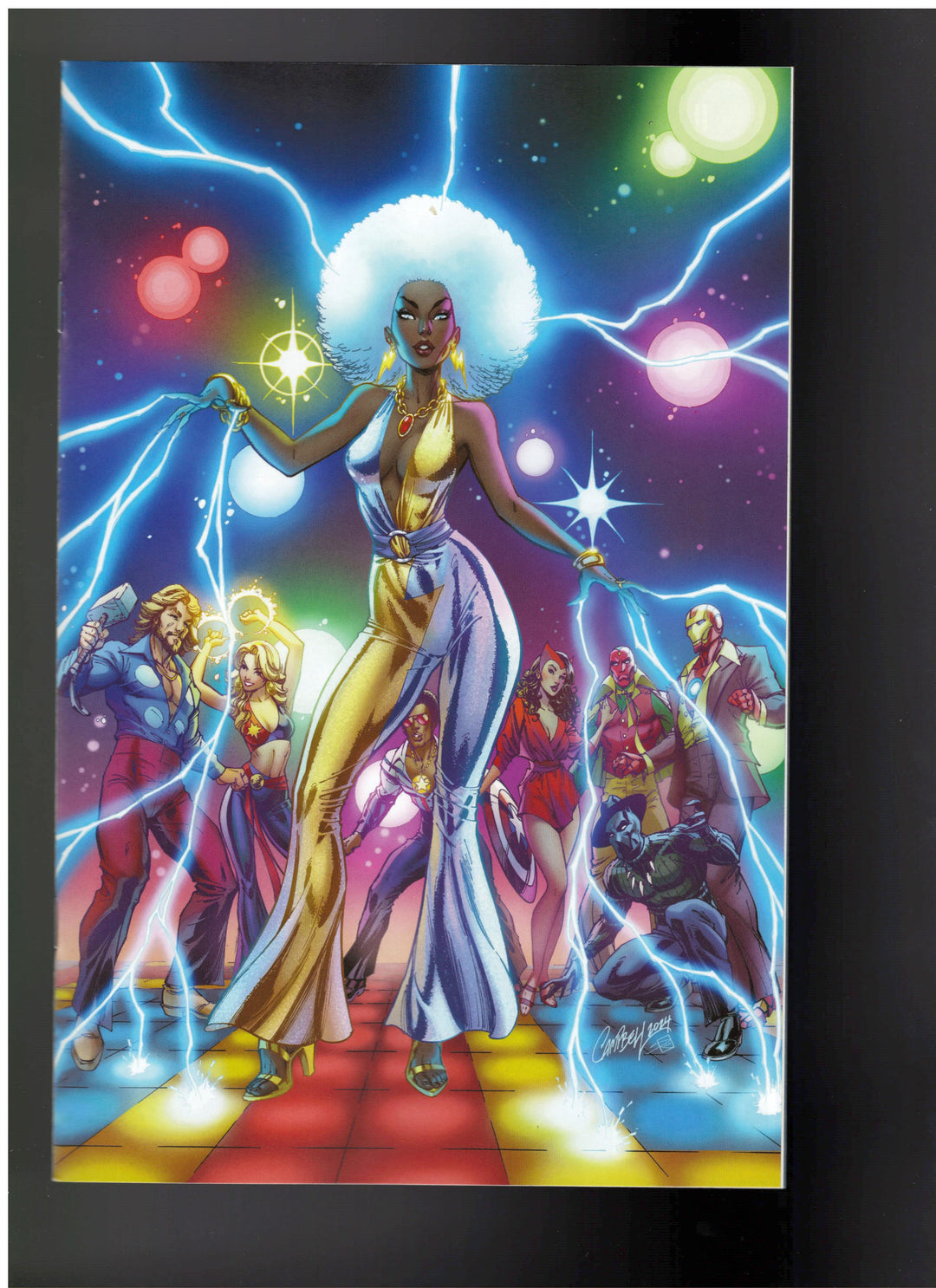 Storm (2024) #1 Variant (2nd Print) J. Scott Campbell Full Art Virgin (1:25) Edition