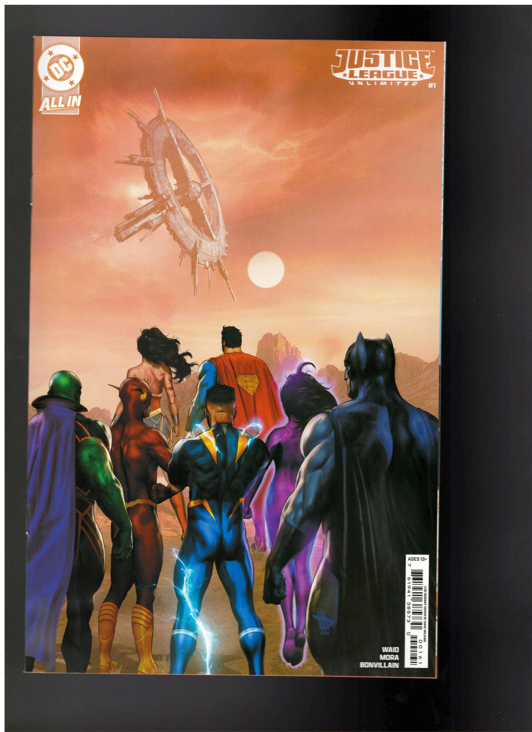 Justice League Unlimited (2025) #1 Cover I (1:25) Dave Wilkins Card Stock Variant