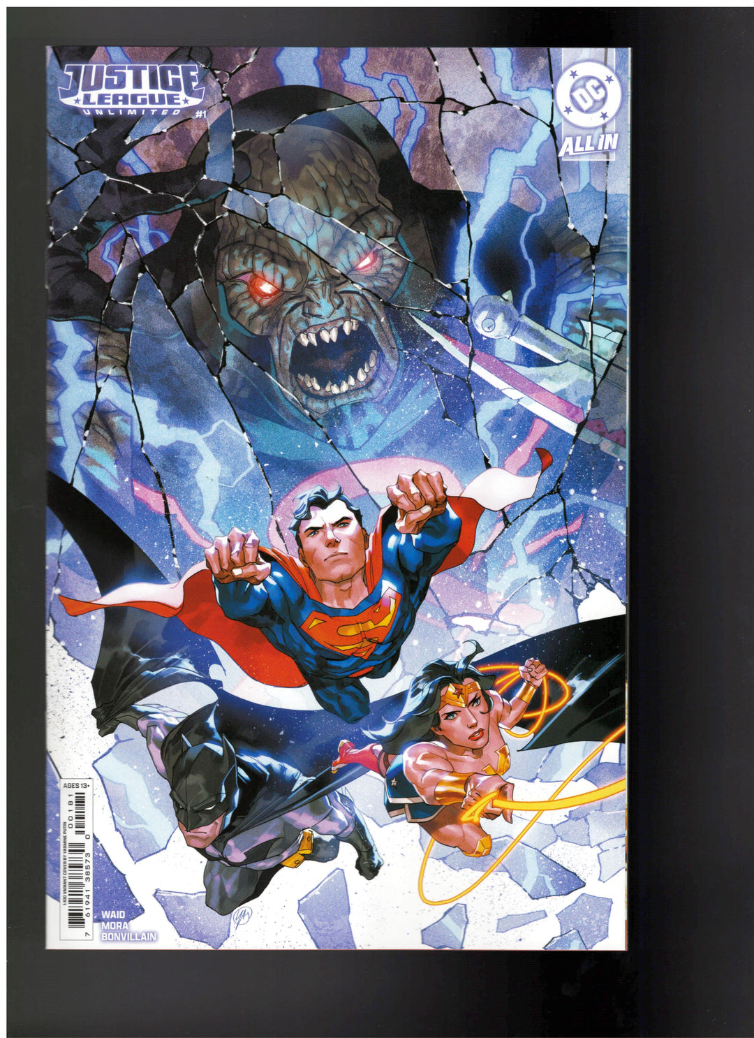 Justice League Unlimited (2025) #1 Cover K (1:100) Yasmine Putri Card Stock Variant