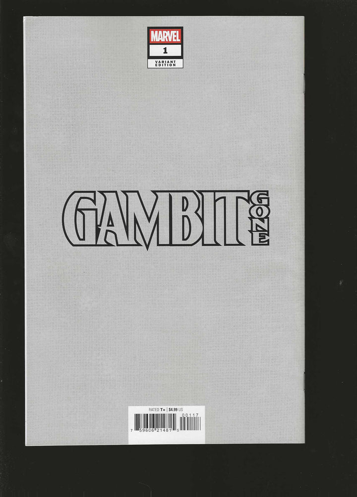 Gambit Gone #1 (1:50) Russell Dauterman Full Art Virgin Variant