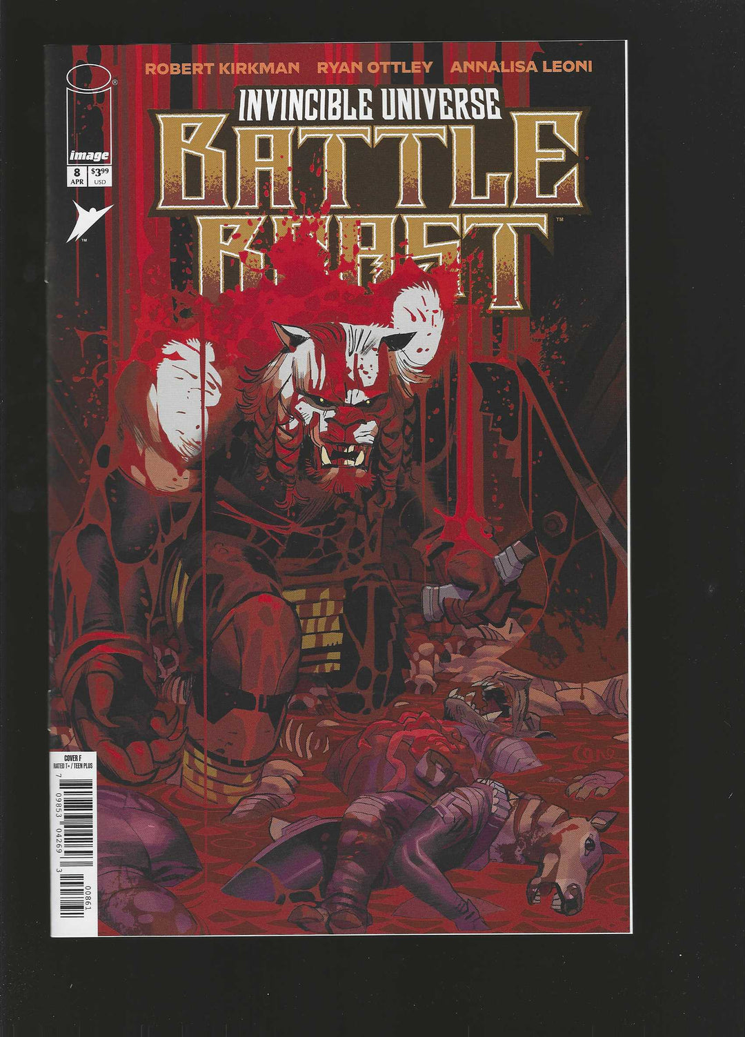 Invincible Universe Battle Beast #8 Cover F (1:100) Lorenzo De Felici Variant