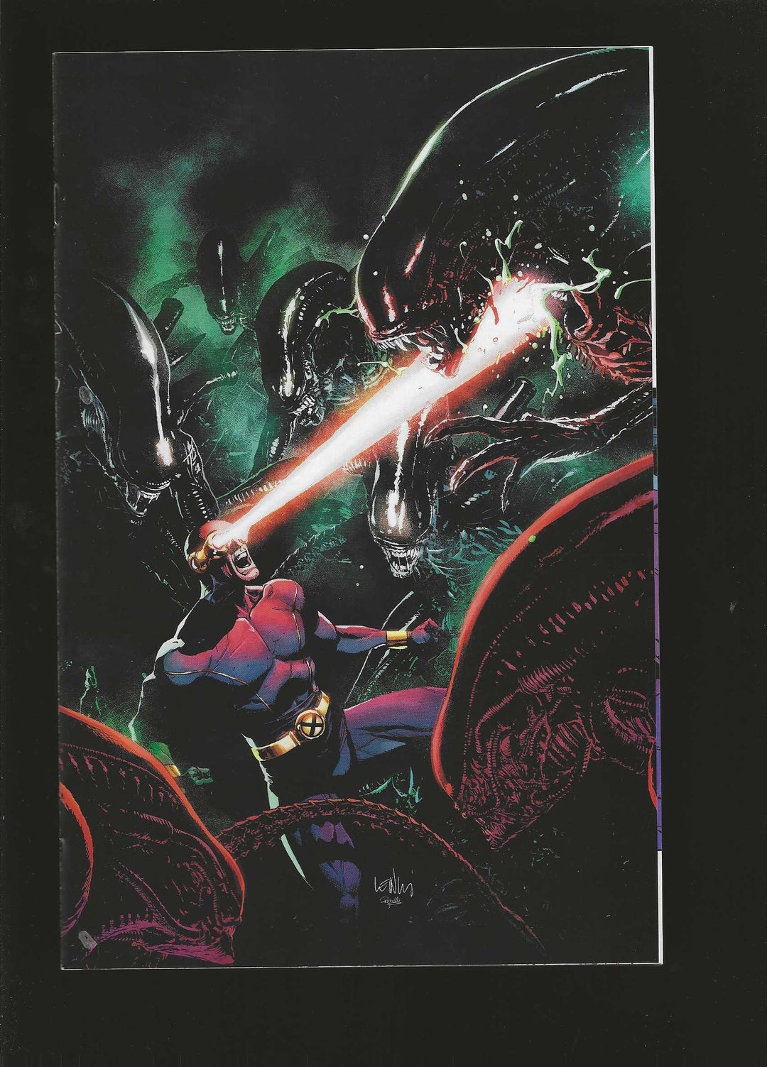 Alien vs. X-Men #1 (1:100) Leinil Yu Full Art Virgin Variant
