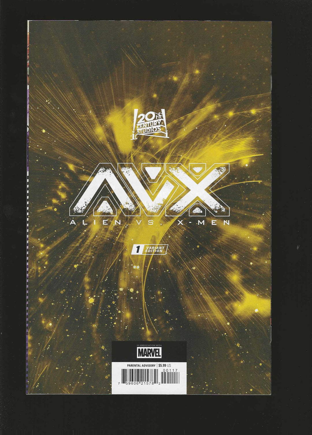 Alien vs. X-Men #1 (1:100) Leinil Yu Full Art Virgin Variant