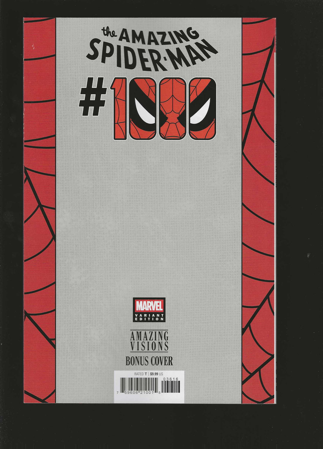 Amazing Spider-Man #1000 (1:100) Lee Bermejo Amazing Visions Full Art Virgin Variant