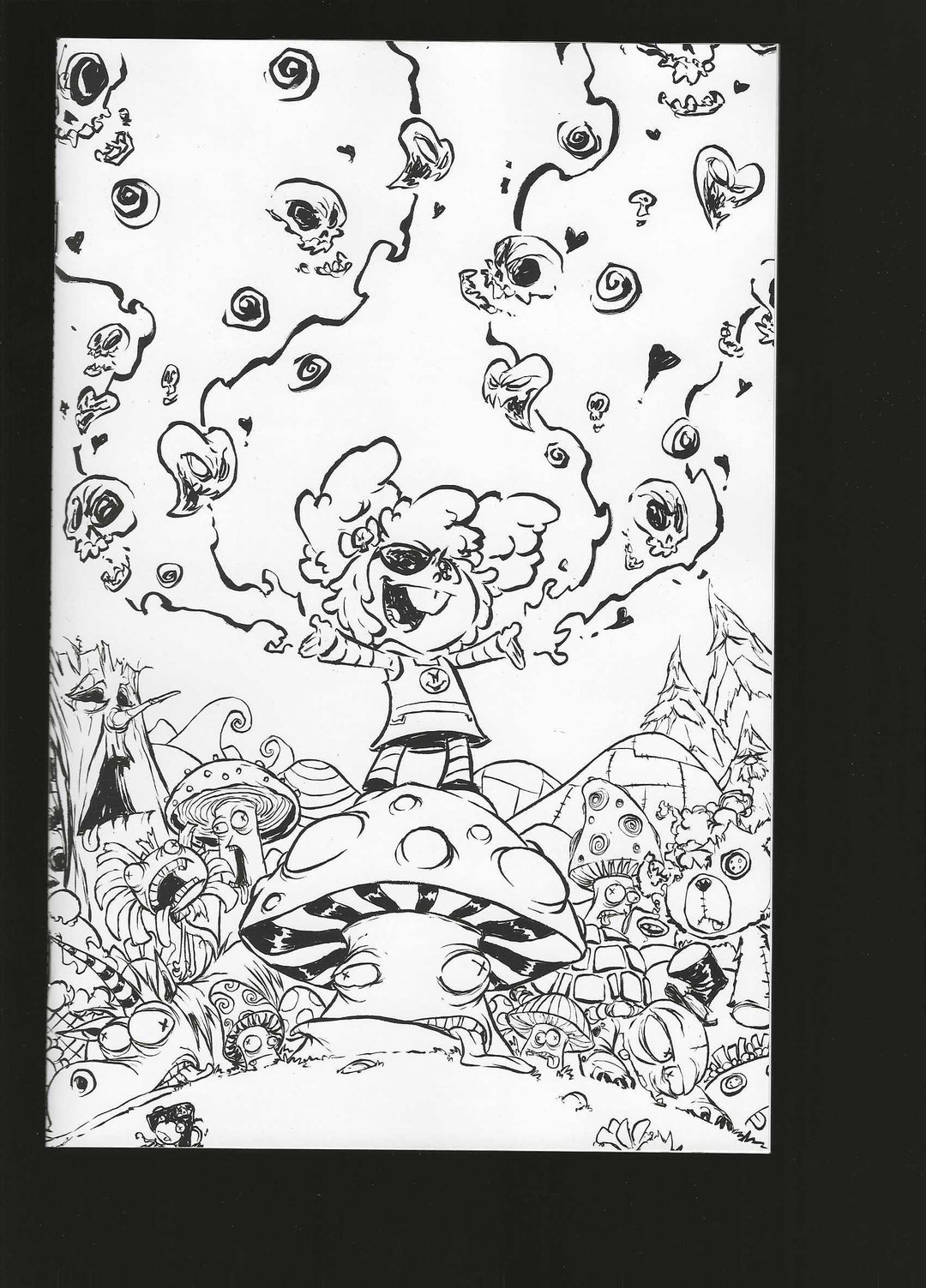 I Hate Fairyland (2022) #19 Cover D (1:25) Skottie Young Inks Full Art Virgin Variant (Mature)