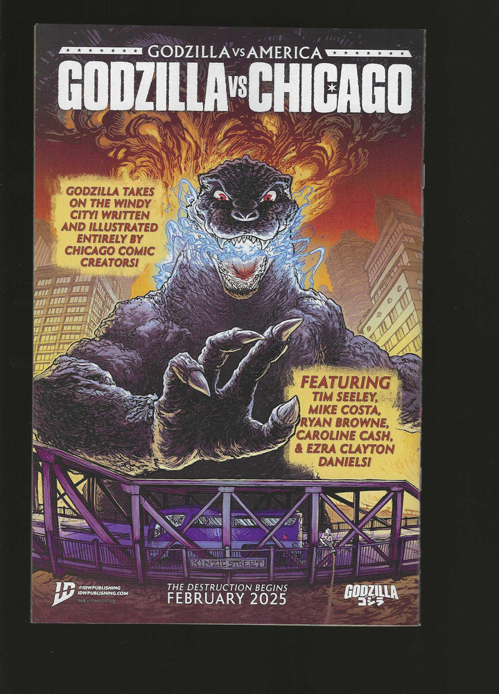 Godzillas Monsterpiece Theatre #3 Cover C (1:10) J. Gonzo Variant