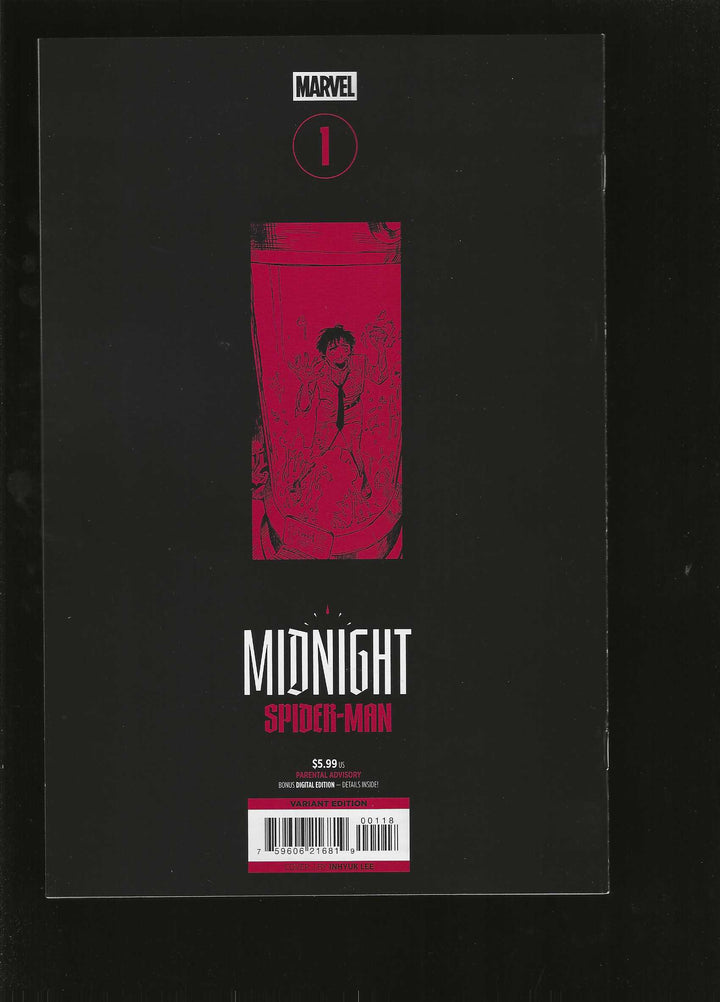 Midnight Spider-Man #1 Cover J (1:100) Inhyuk Lee Virgin Variant