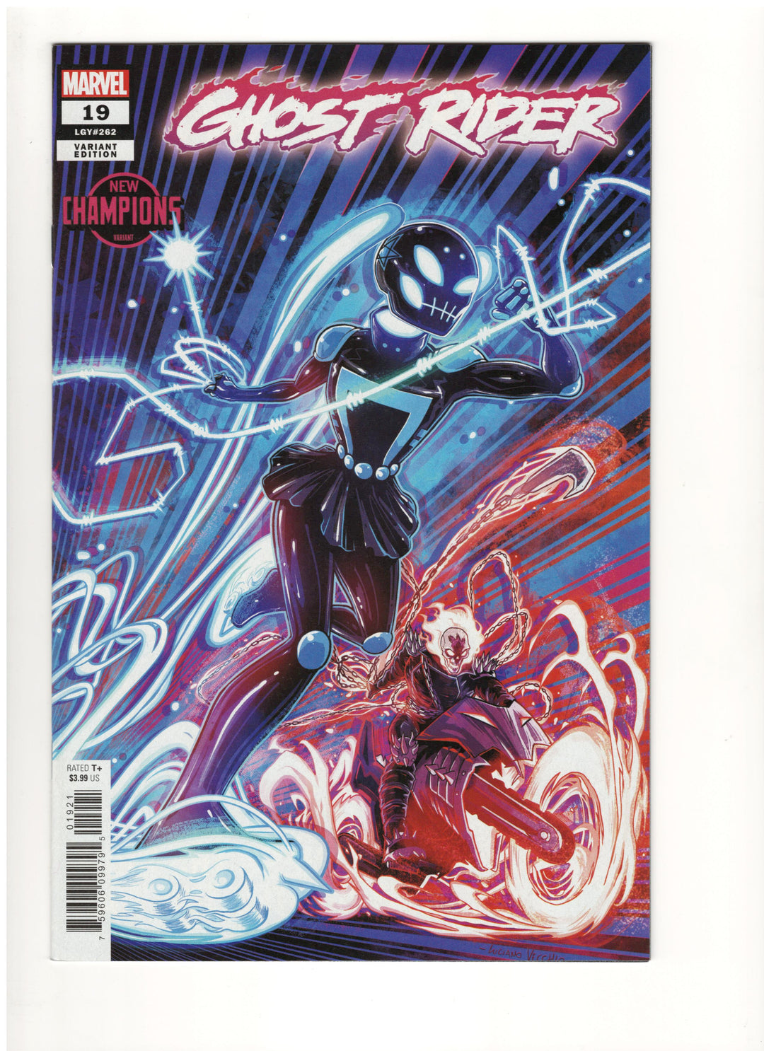Ghost Rider (2022) #19 Luciano Vecchio New Champions Variant