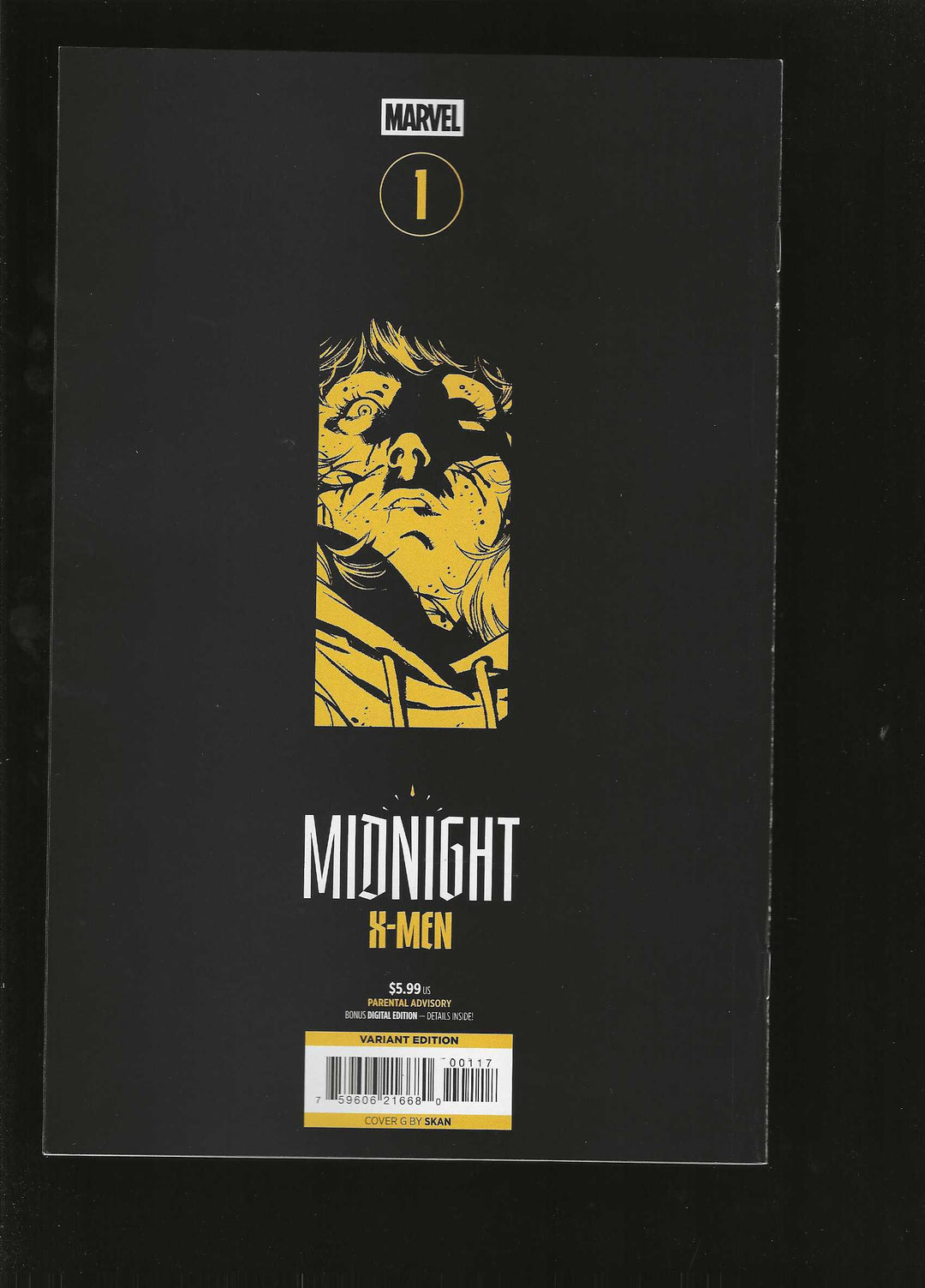 Midnight X-Men #1 Cover G (1:50) Skan Midnight Special Virgin Variant