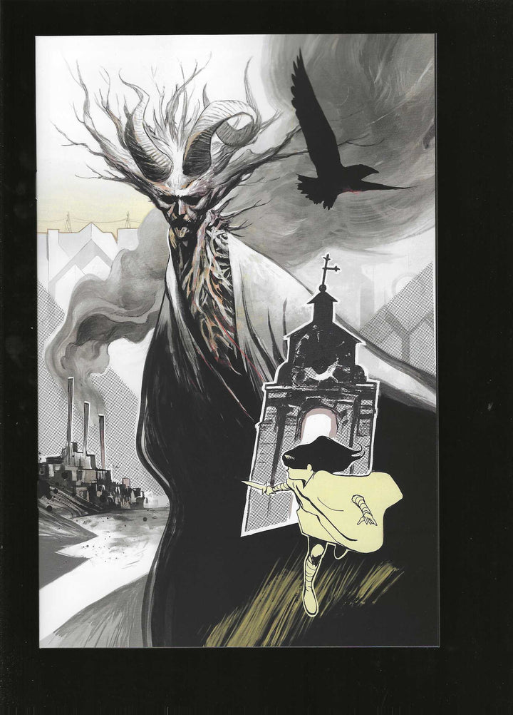 Crowbound #2 Cover D (1:50) Mike Huddleston Full Art Virgin Variant (Mature)