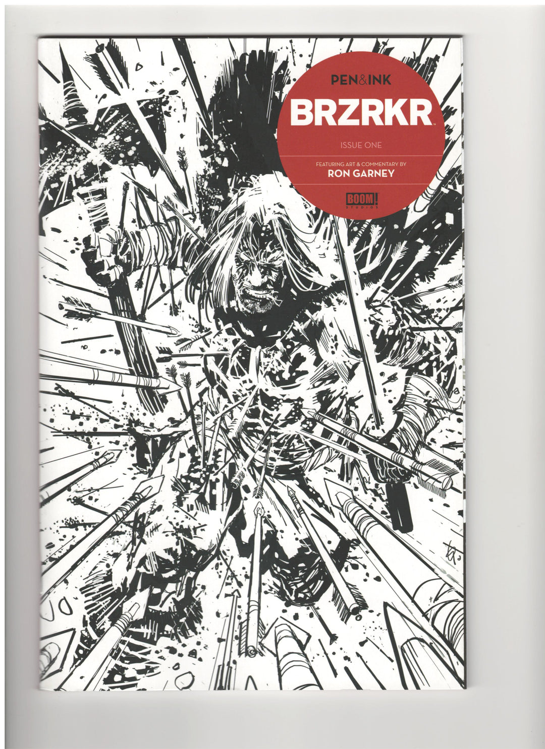 Lot of 3 BRZRKR Pen & Ink #1 Covers A, B & C Complete Variant Set (Mature)