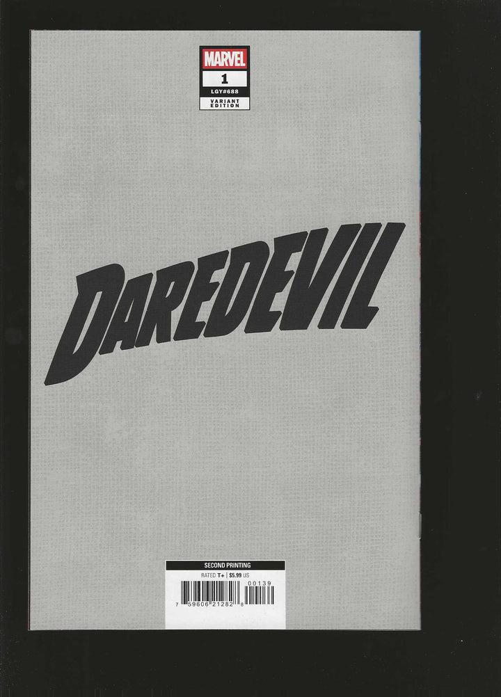 Daredevil (2026) #1 Variant (2nd Printing) Ryan Stegman Full Art Virgin (1:25) Edition