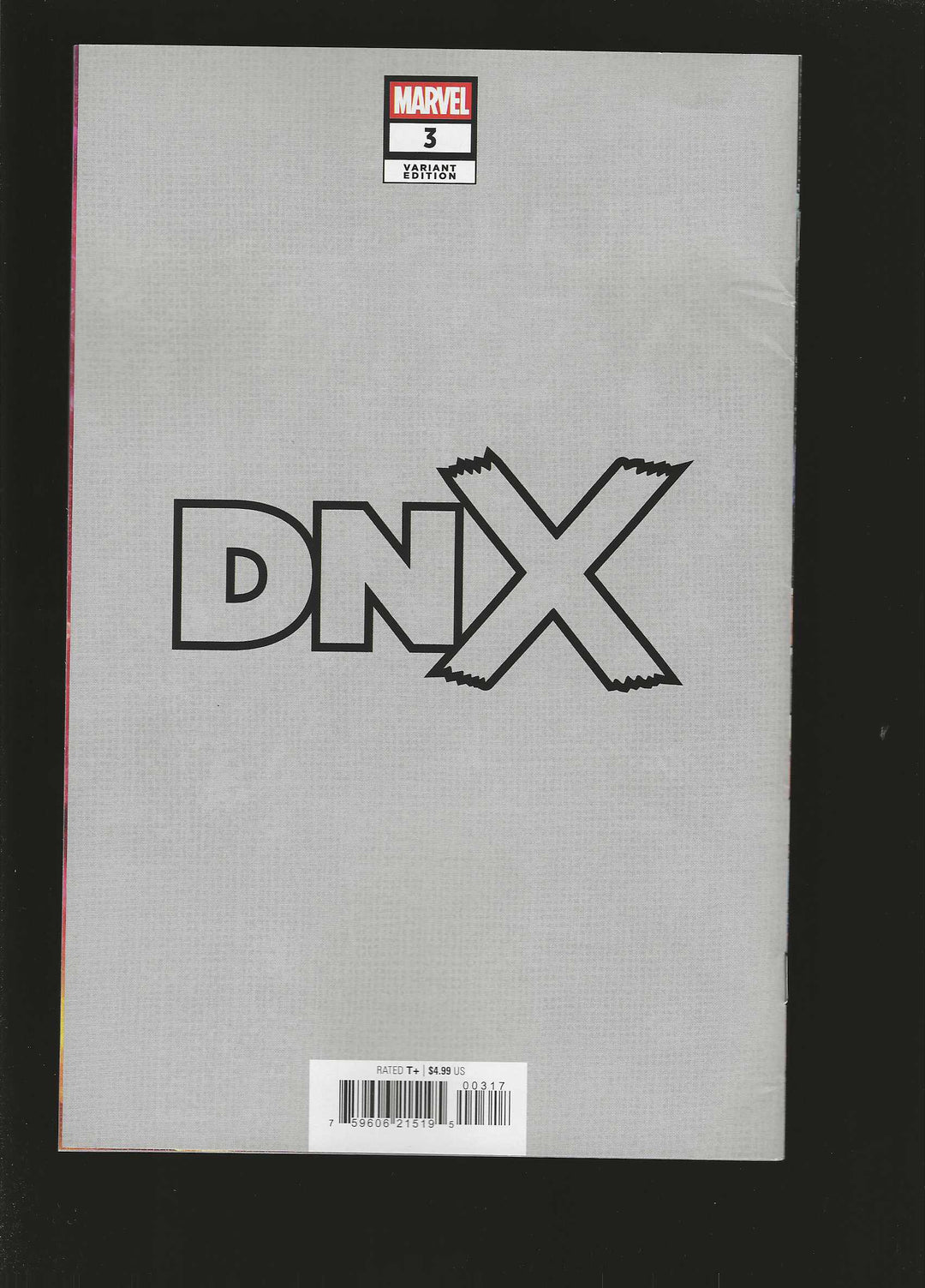 DNX #3 Variant (1:50) Claudio Castellini Full Art Virgin Edition